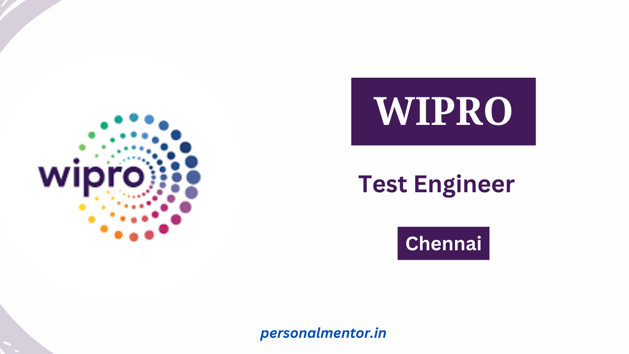 Wipro hiring Test Engineer