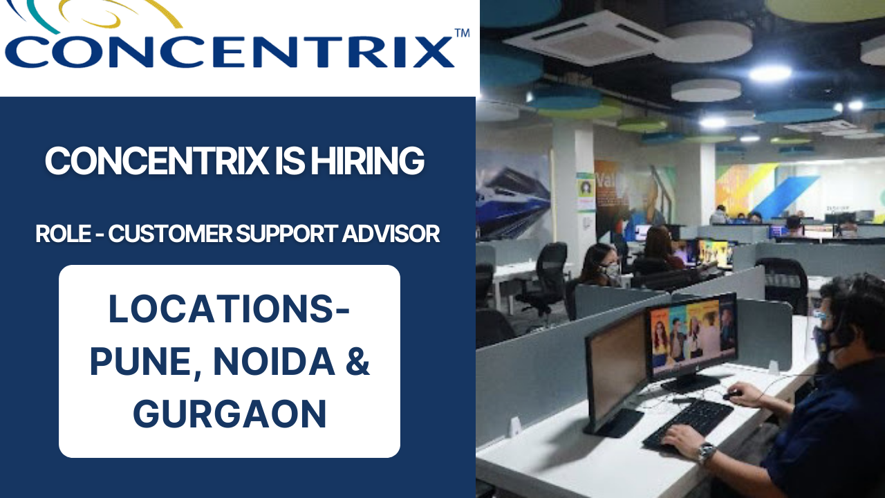 Customer Support advisor jobs by concentrix