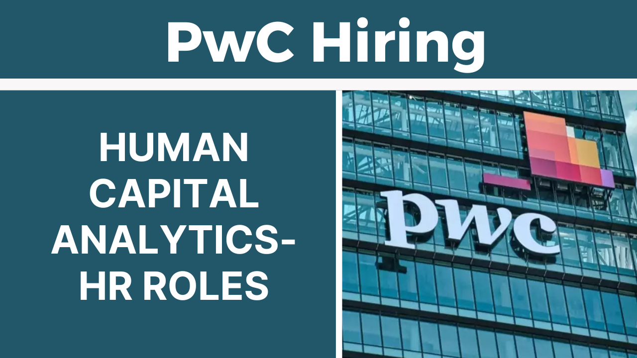 PWC HR Roles