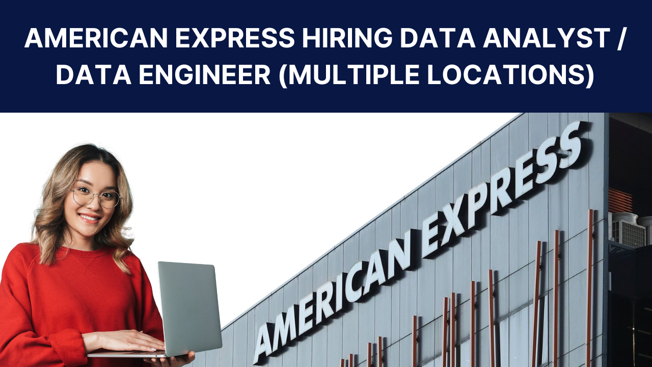 American Express hiring data analyst