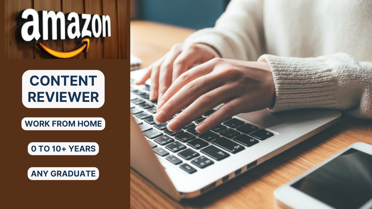 AMAZON WORK FROM HOME CONTENT REVIEWER JOBS