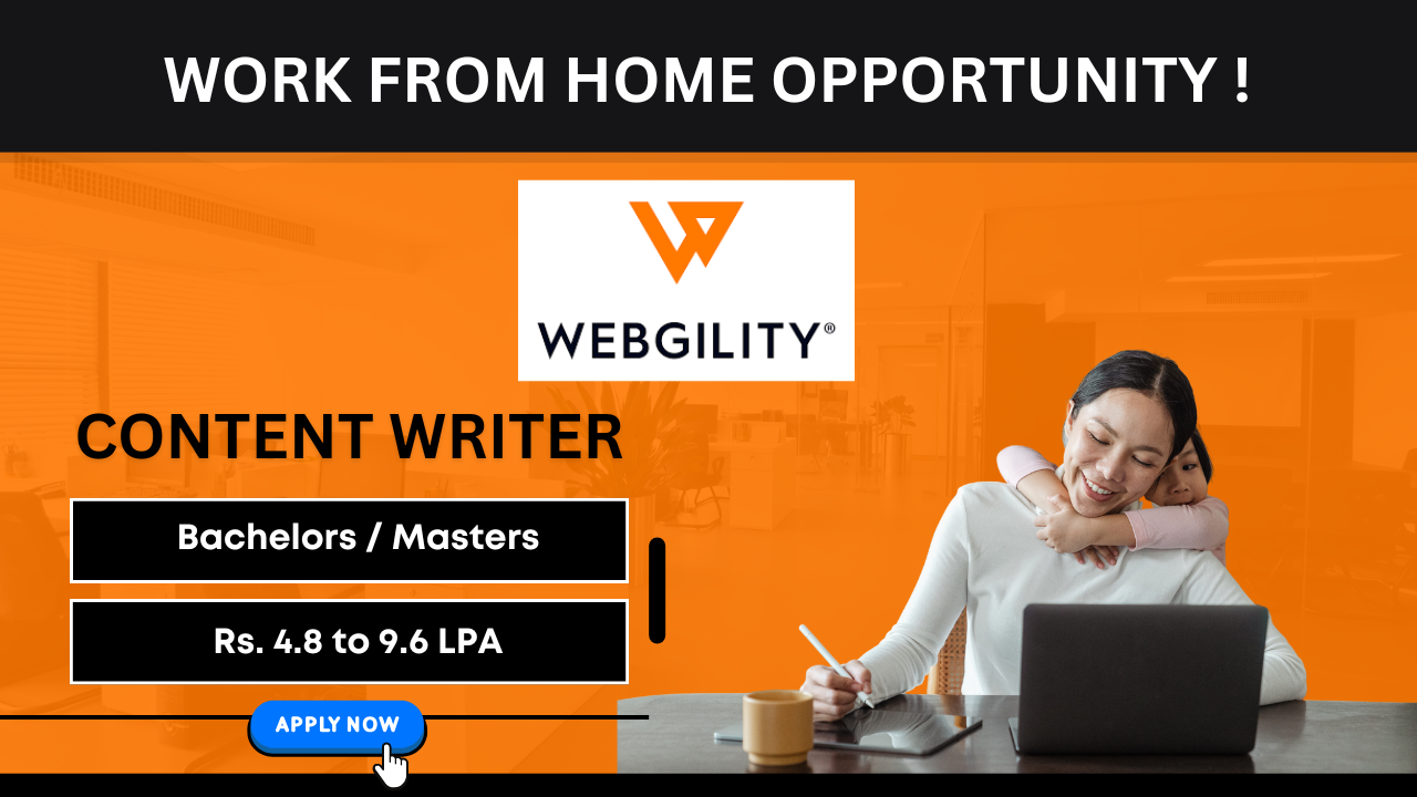 Webgility Content Writer Jobs Work from home