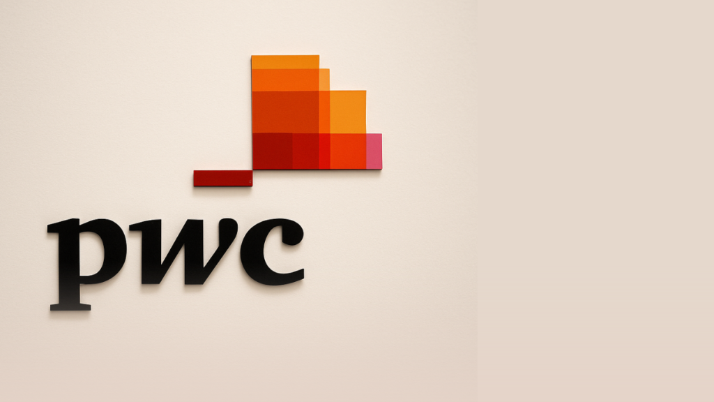 PwC logo for AWS cloud Admin